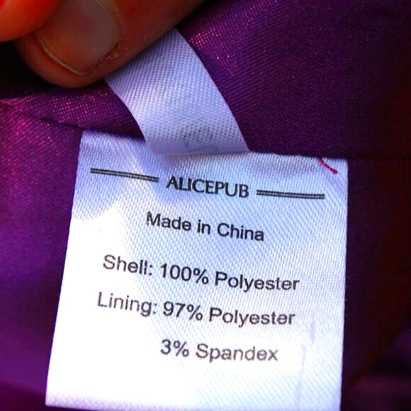 Alicepub Purple Halter Maxi Dress – Size 16 – Bridesmaid | Prom | Formal - Picture 7 of 7